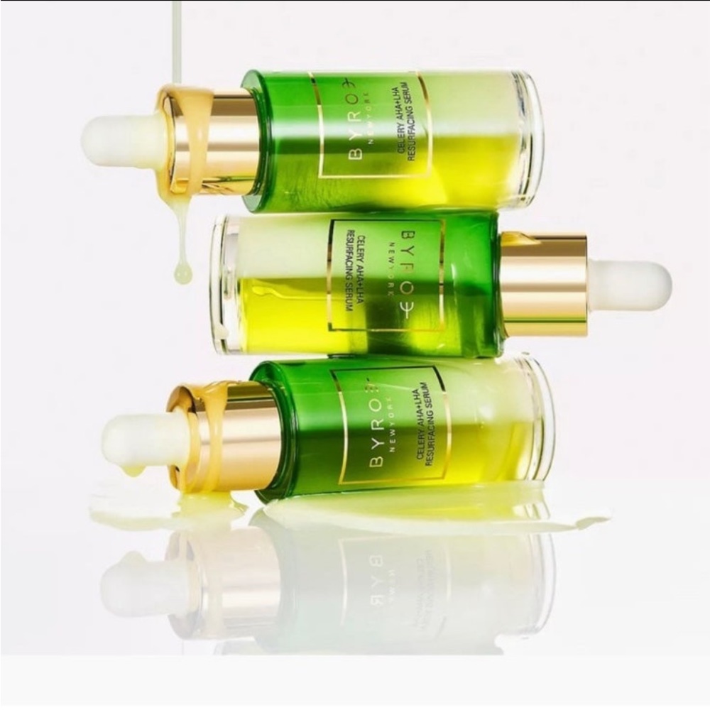 Byroe Celery AHA + LHA Resurfacing Serum • FS NIB Saks 5th Ave New - Picture 9 of 12